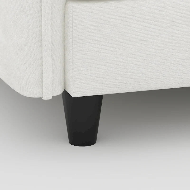 Canapé deux places de 74,27 po au design moderne du milieu du siècle