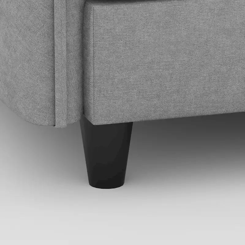 Canapé deux places de 74,27 po au design moderne du milieu du siècle