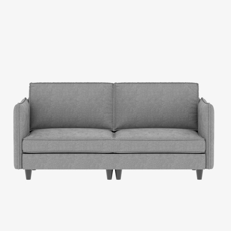 Canapé deux places de 74,27 po au design moderne du milieu du siècle