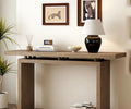 Console flottante de 59 pouces avec placage en frêne