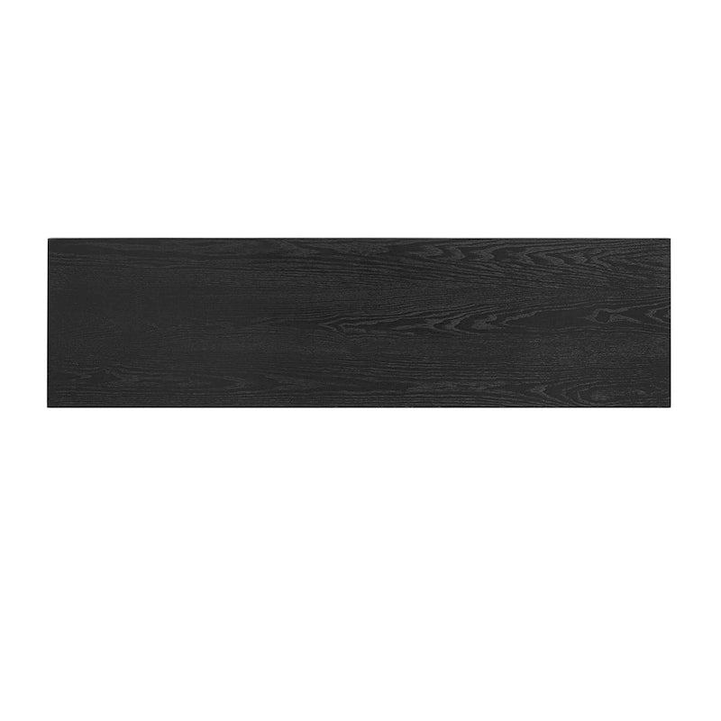 Console flottante de 59 pouces avec placage en frêne