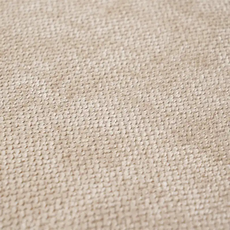 Grand canapé modulaire avec oreillers, canapé profond minimaliste en tissu mélangé de lin pour salon, kaki