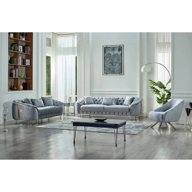 Chaise de salon moderne et confortable Lucca