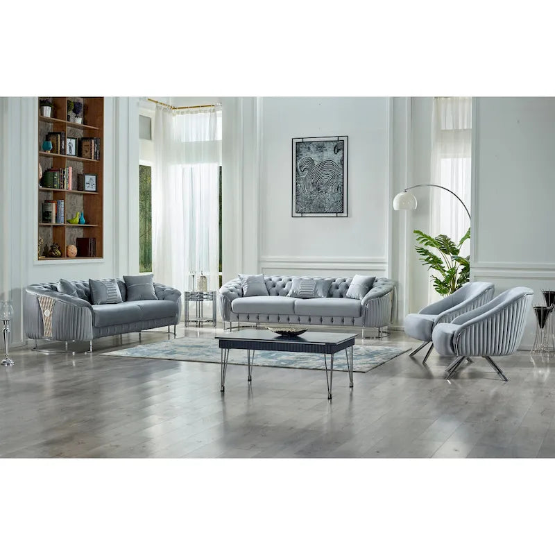 Chaise de salon moderne et confortable Lucca