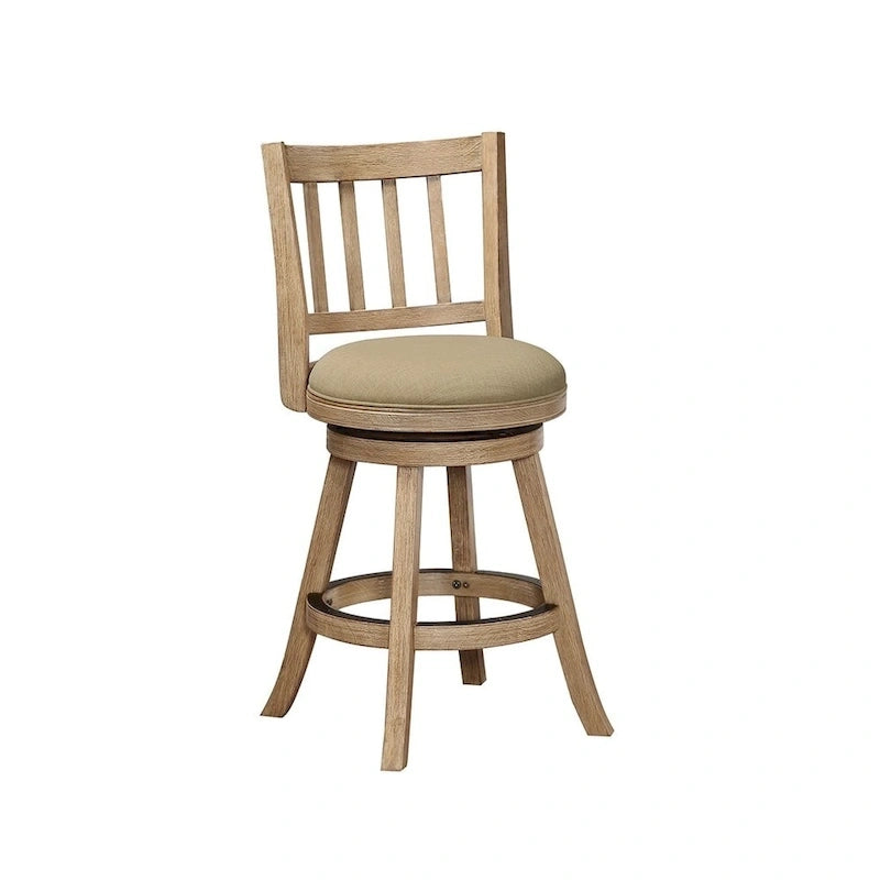 Tabouret de comptoir pivotant Sheldon