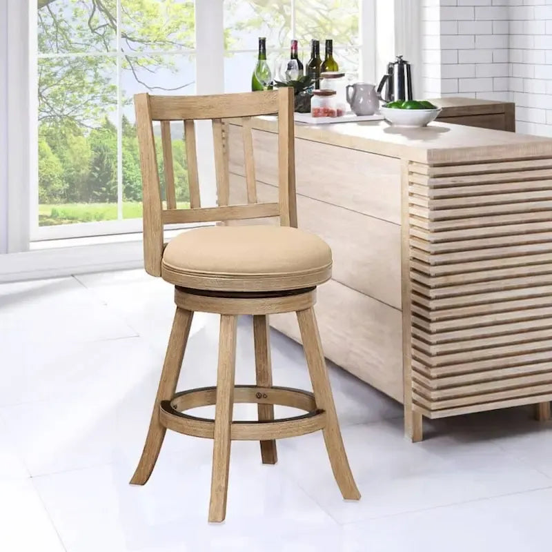 Tabouret de comptoir pivotant Sheldon