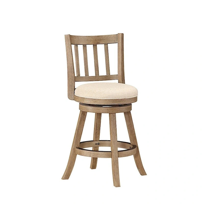 Tabouret de comptoir pivotant Sheldon