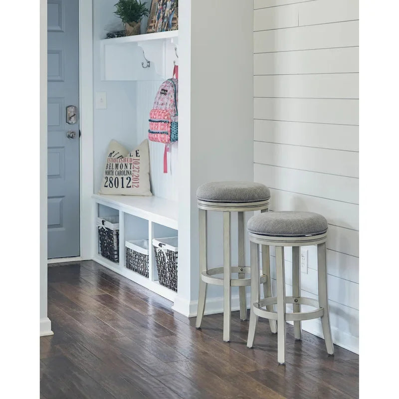 Tabouret de bar pivotant à 360 degrés de 66 cm (hauteur comptoir)