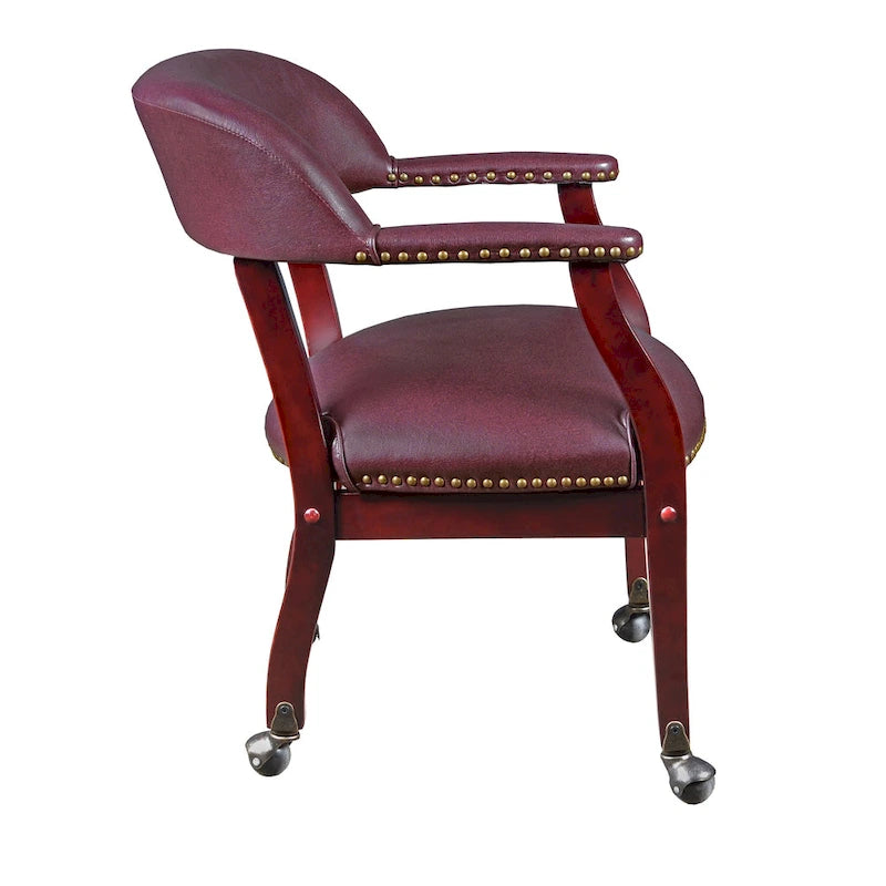 Chaise de capitaine Irving à roulettes - Bourgogne