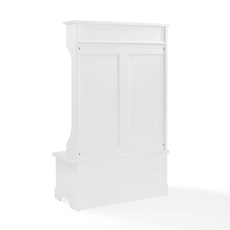 Porte-manteau Campbell Classic blanc en bois