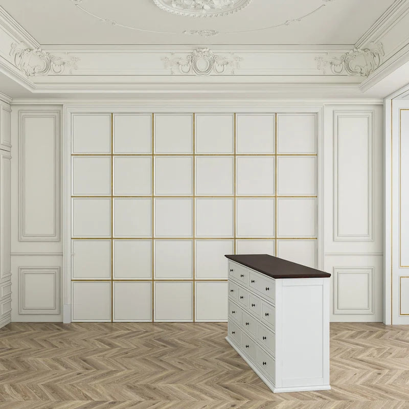 Commode Legant à 12 tiroirs pour un accent décoratif moderne