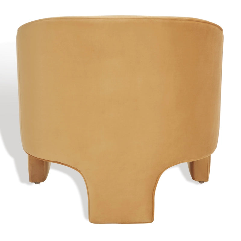 Fauteuil d'appoint en velours - 30 L x 28 P x 30 H - 30Lx28Px30H