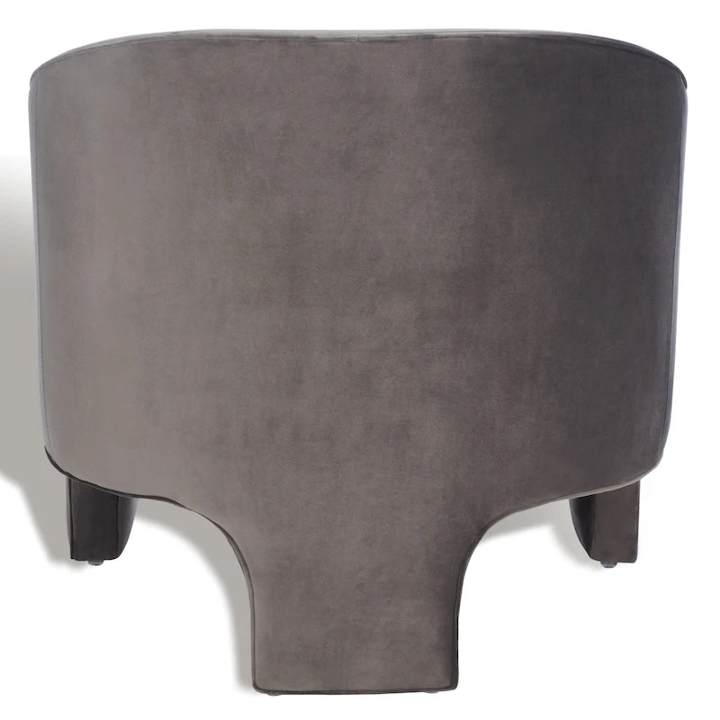 Fauteuil d'appoint en velours - 30 L x 28 P x 30 H - 30Lx28Px30H