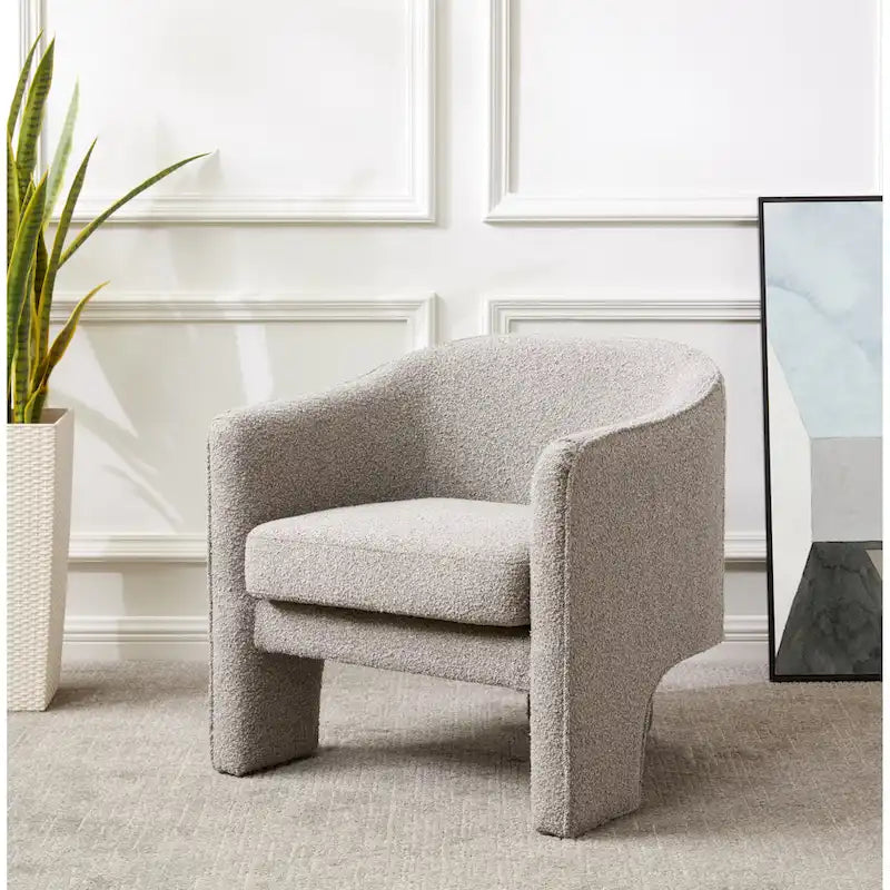 Fauteuil d'appoint en velours - 30 L x 28 P x 30 H - 30Lx28Px30H