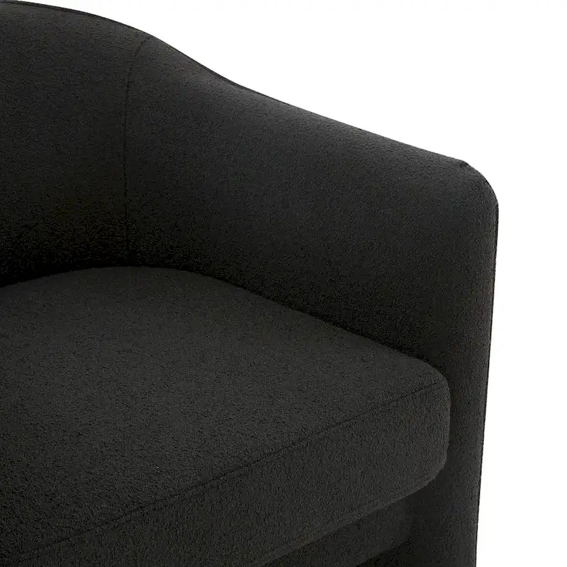 Fauteuil d'appoint en velours - 30 L x 28 P x 30 H - 30Lx28Px30H