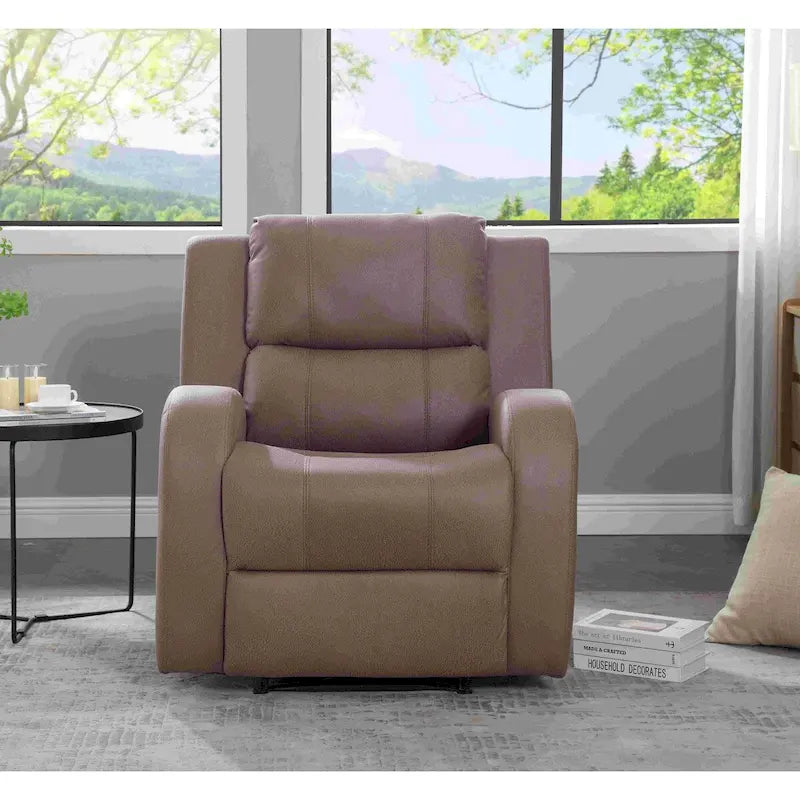 Fauteuil inclinable en similicuir