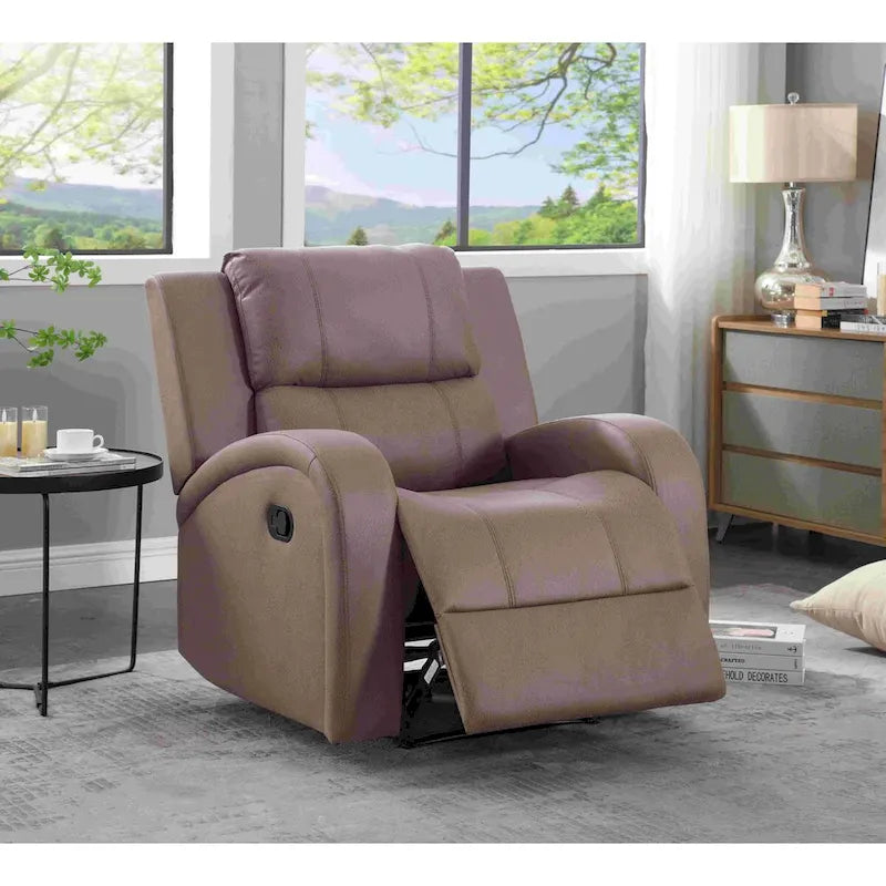 Fauteuil inclinable en similicuir