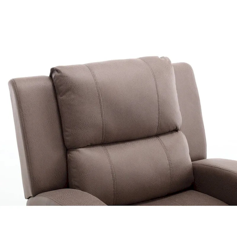 Fauteuil inclinable en similicuir