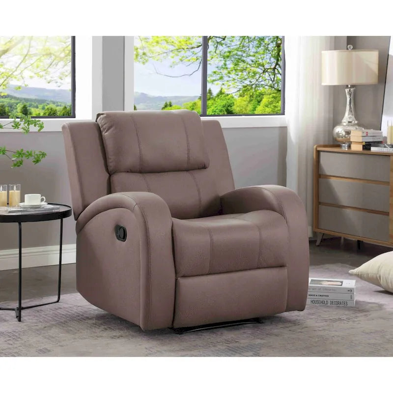 Fauteuil inclinable en similicuir