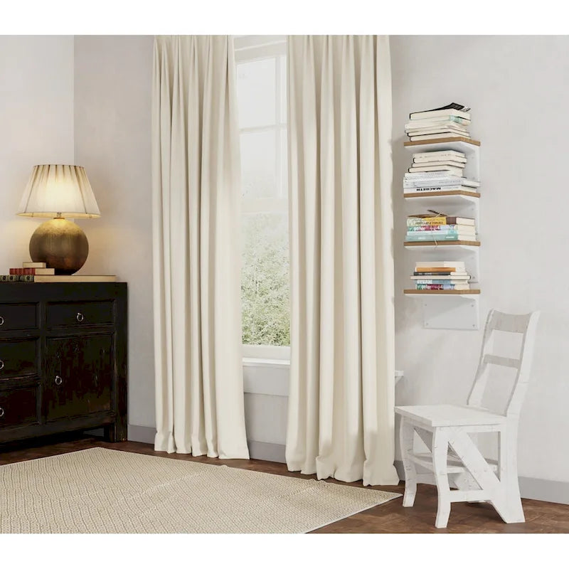 Chaise de bibliothèque pliante - Blanc antique