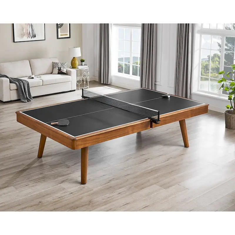 Table de tennis de table Elton avec plateau noir - S.O.