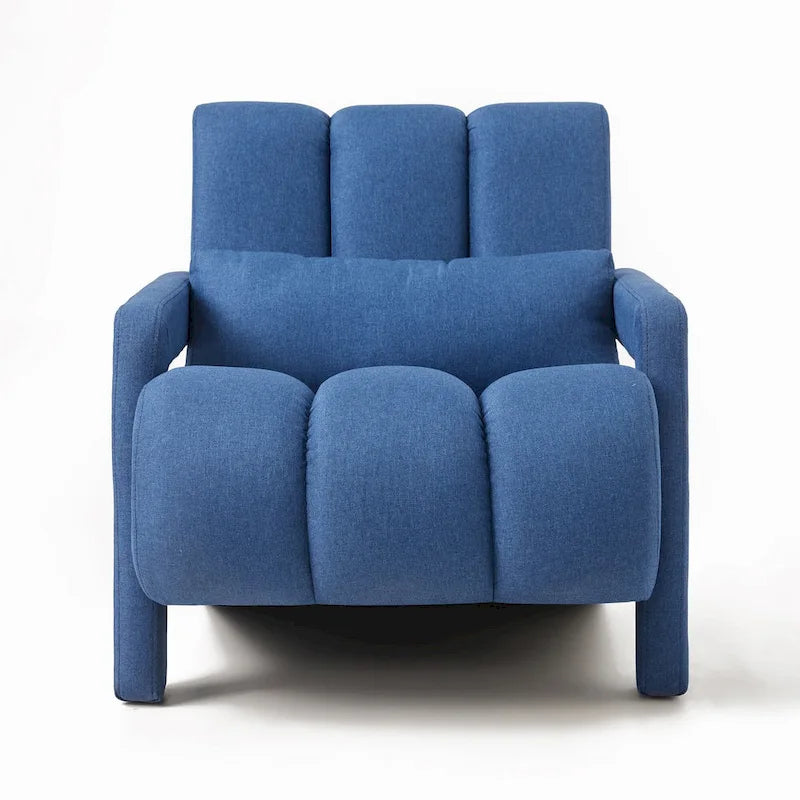 Fauteuil d'appoint moderne rembourré avec coussin