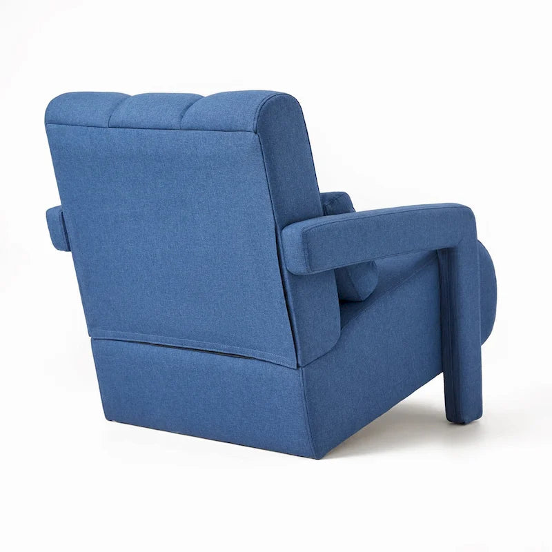 Fauteuil d'appoint moderne rembourré avec coussin