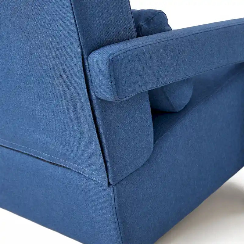 Fauteuil d'appoint moderne rembourré avec coussin
