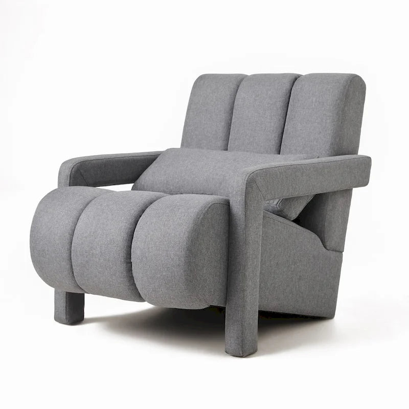 Fauteuil d'appoint moderne rembourré avec coussin