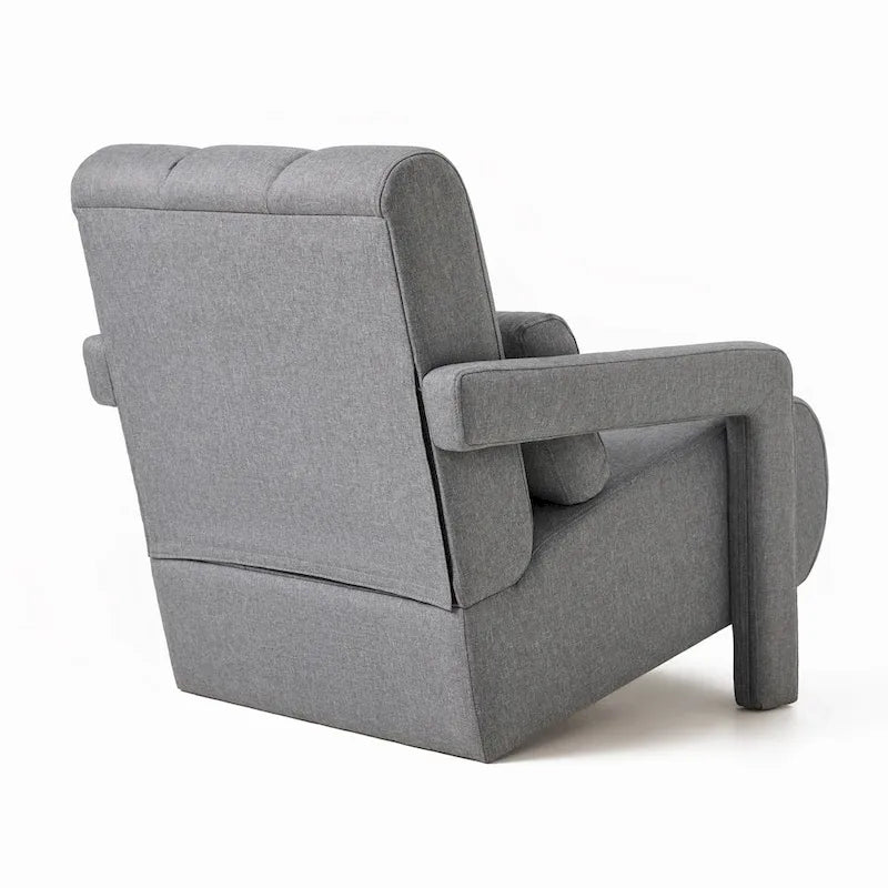 Fauteuil d'appoint moderne rembourré avec coussin