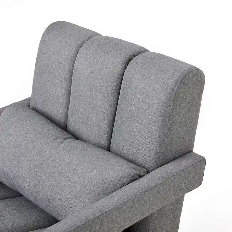 Fauteuil d'appoint moderne rembourré avec coussin