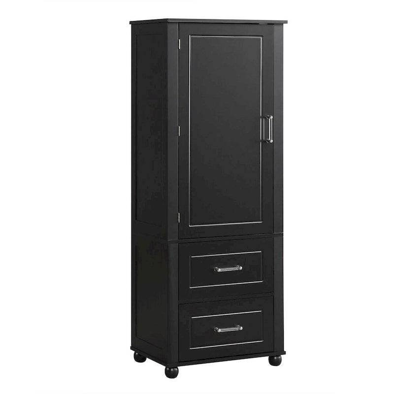 Meuble de rangement haut de salle de bain, Meuble de rangement sur pied