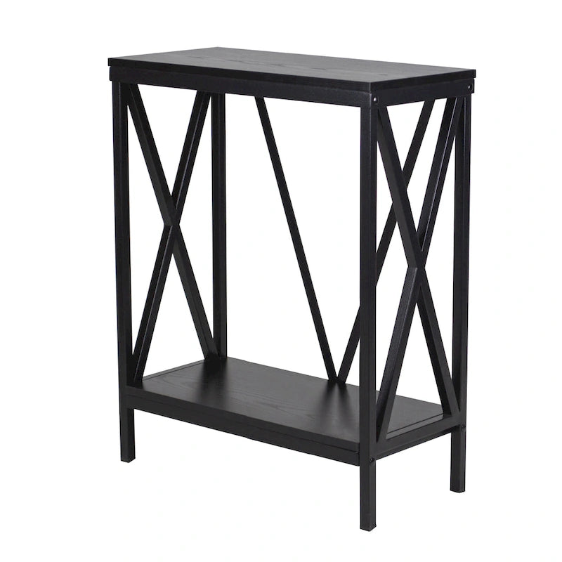 Meuble de support pour aquarium en acier X-Frame de 20 gallons, noir