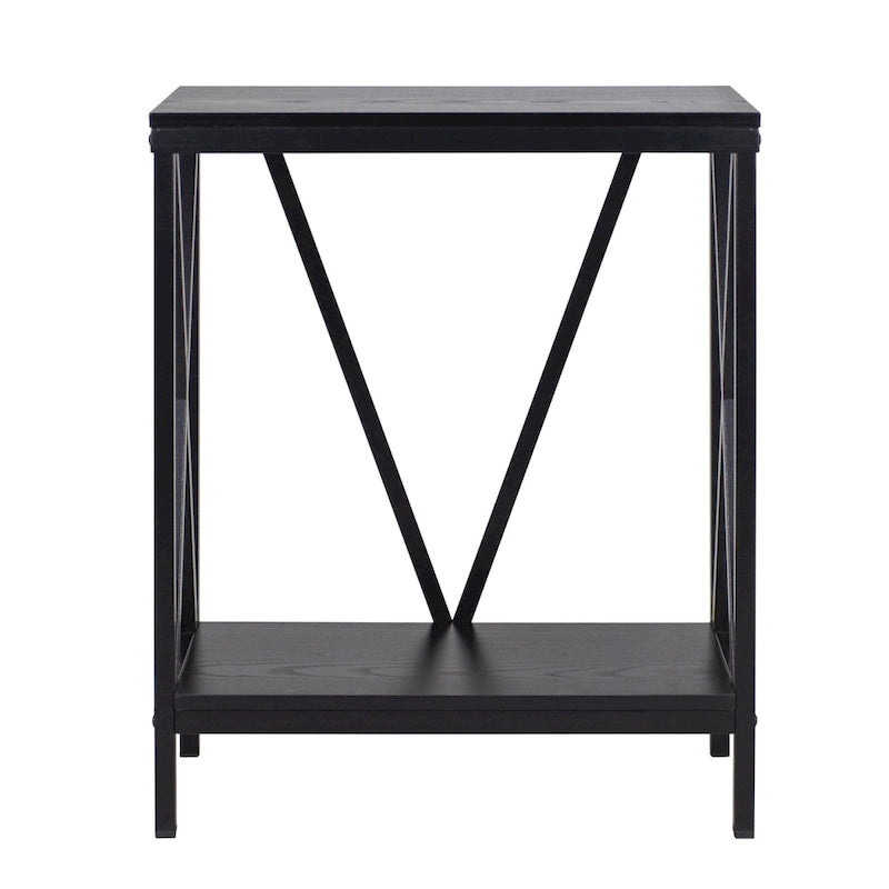 Meuble de support pour aquarium en acier X-Frame de 20 gallons, noir